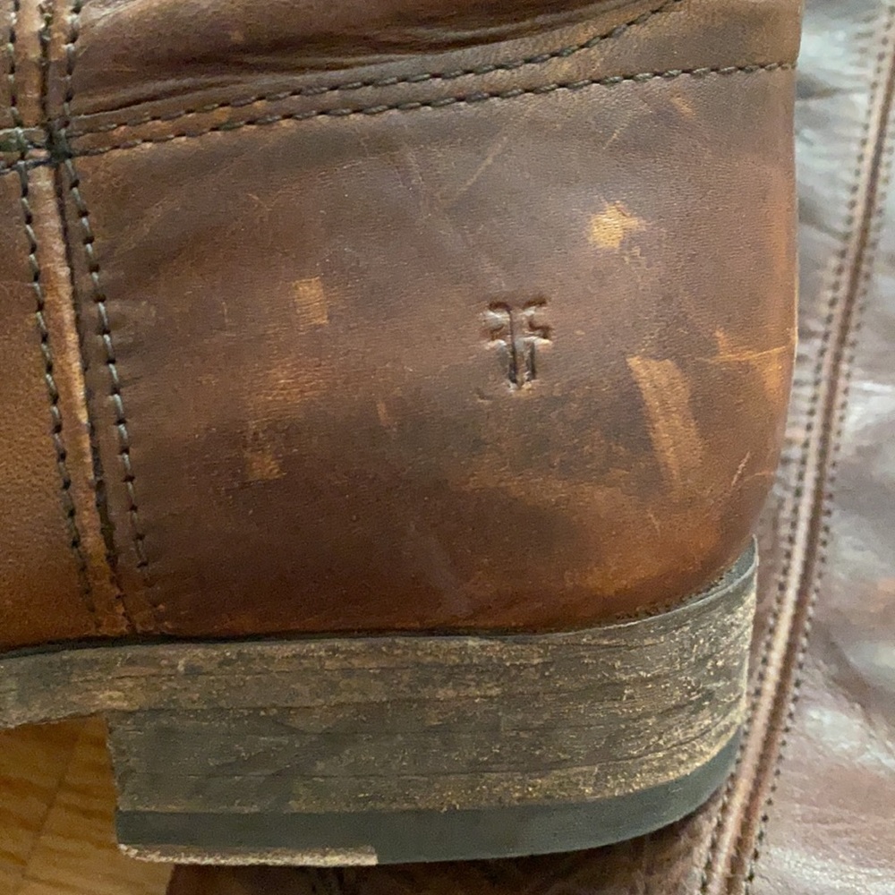 Leather Frye Riding Boots - Picture 4 of 6